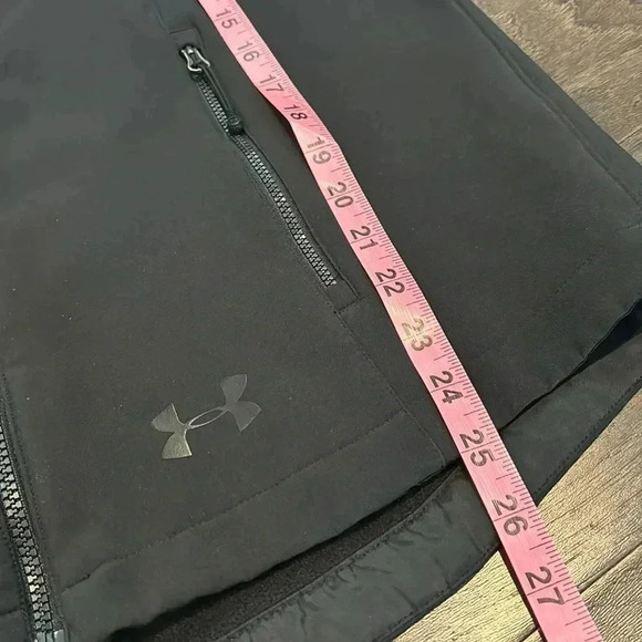 Under Armour Storm lightweight fleece lined jacket/coat, pockets,thumb holes-M - Picture 12 of 15